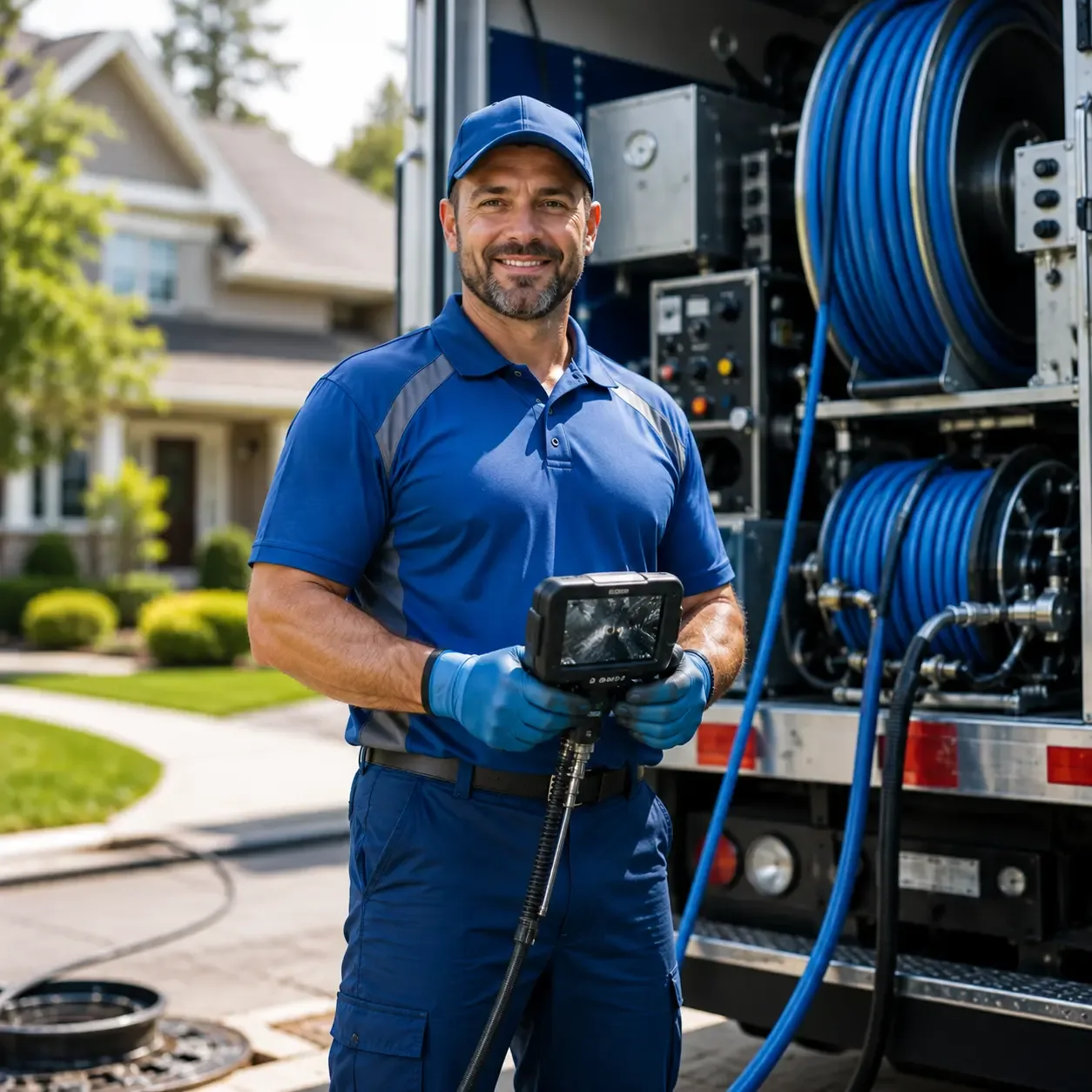 Local outdoor drain cleaning specialists in Victoria, IL